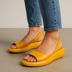 Ottilie | Platform Open Toe Slingback Sandals for Women