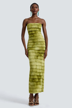 Vera | Tie Dye Off-Shoulder Sleeveless Maxi Dress