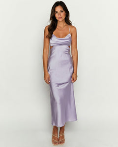 Taleah | Lilac Cut-Out Maxi Dress