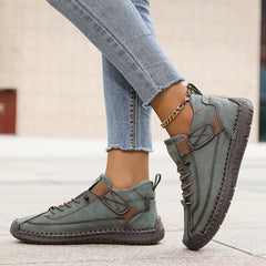 Renée | Lace-Up Ankle Sneakers for Women