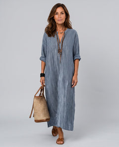 Remi | Flowy V-Neck Maxi Dress
