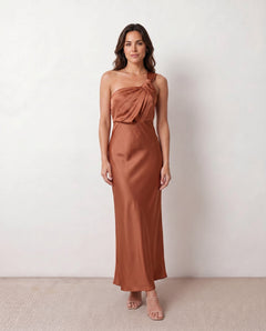 Cleo | Satin-Look Slip Maxi Dress