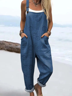 Maeve | Relaxed Fit Patterned Jumpsuit for Women