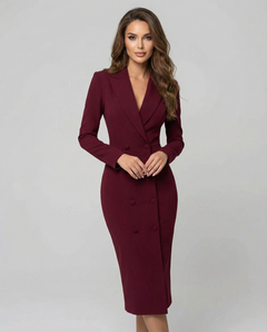 Blair | Tailored Blazer Midi Dress