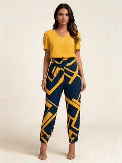 Imara | Modern Two-Piece Printed Set