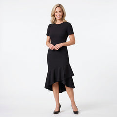 Thalia | Sleeves Midi Dress