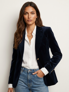 Velvaine | Luxe Velvet Blazer