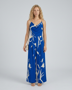 Leticia | Wide-Leg Jumpsuit with Floral Print