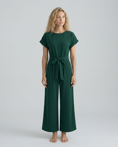 Carly | Wide-Leg Jumpsuit with Waist Belt