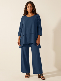 Liora | Wide-Leg Two-Piece Comfort Set