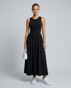 Lorène | Sleeveless Formal Maxi Dress