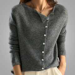 Thalia | Button-Down V-Neck Cardigan for Women