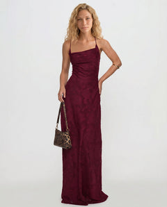 Vivienne | Burnout Petite Maxi Dress