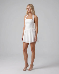 Valentina | Halter Backless Mini Dress