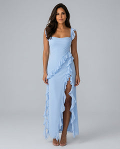 Clara | Flowy Formal Midi Dress