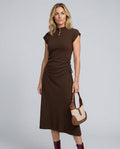 Valentina | Reversible Knit Bodycon Midi Dress