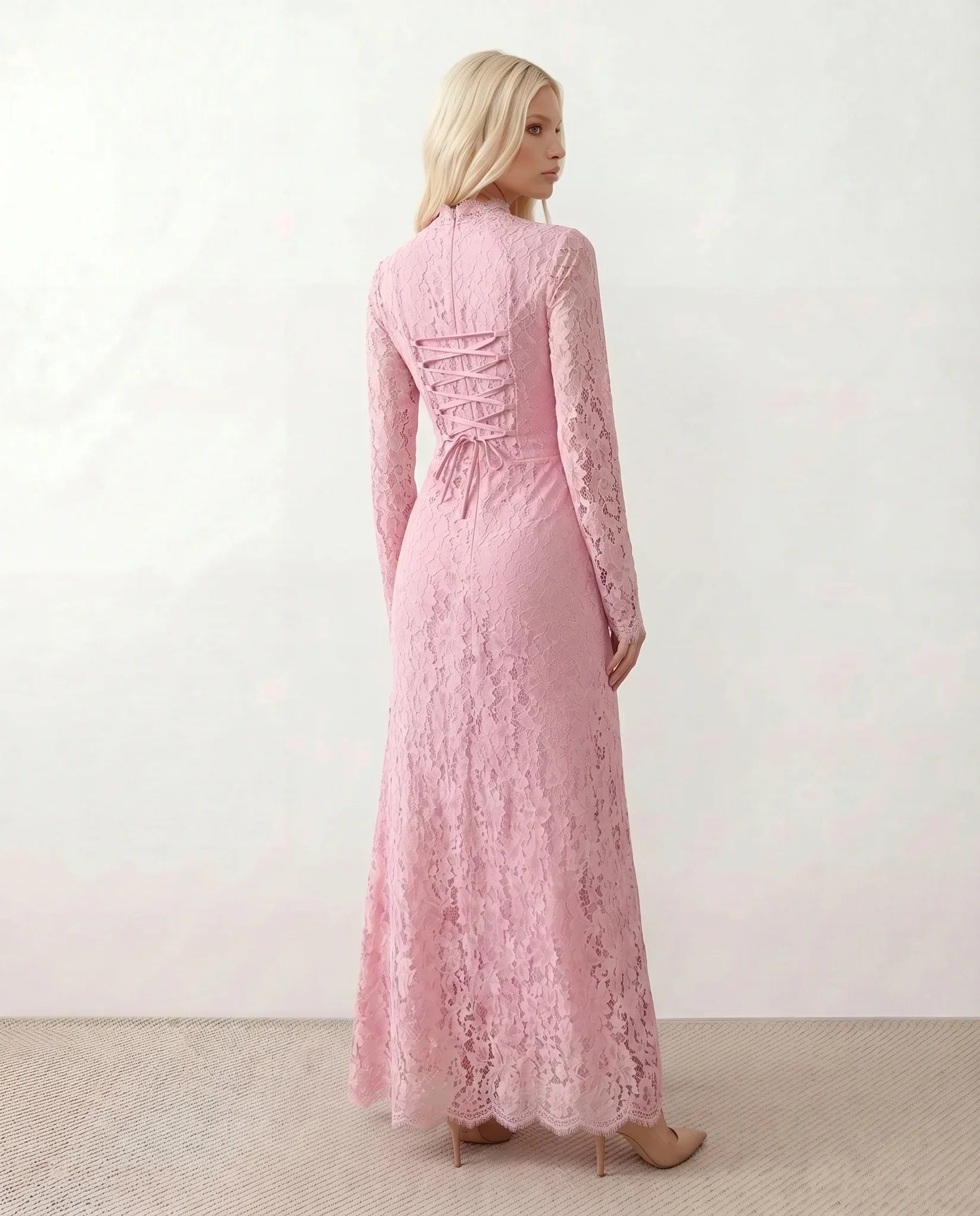 Kaia | Lace Mermaid Maxi Dress