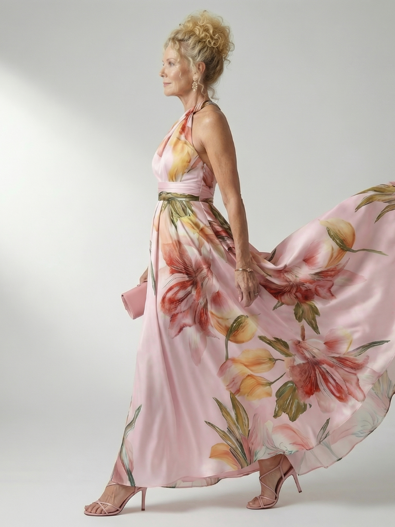 Paloma | Floral Print Maxi Dress