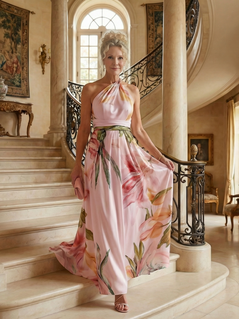 Paloma | Floral Print Maxi Dress