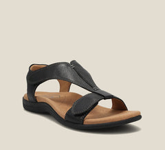 Rhianna | Leather Sandals with Open Toe for Women