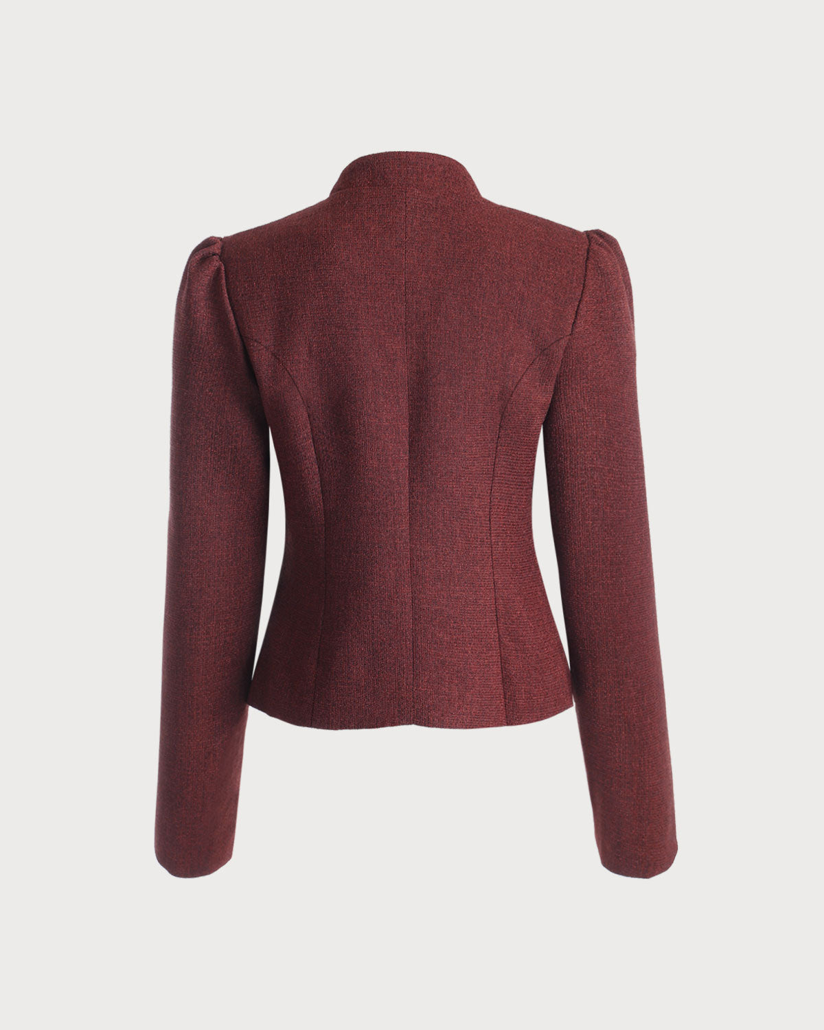 Harlow | Retro Single-Breasted Tweed Jacket
