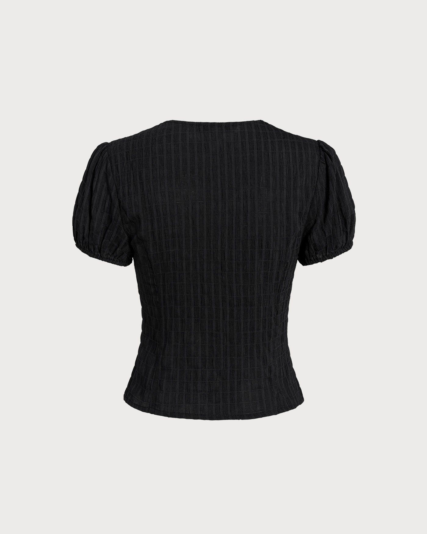 Anais | Jacquard Lace Button Blouse