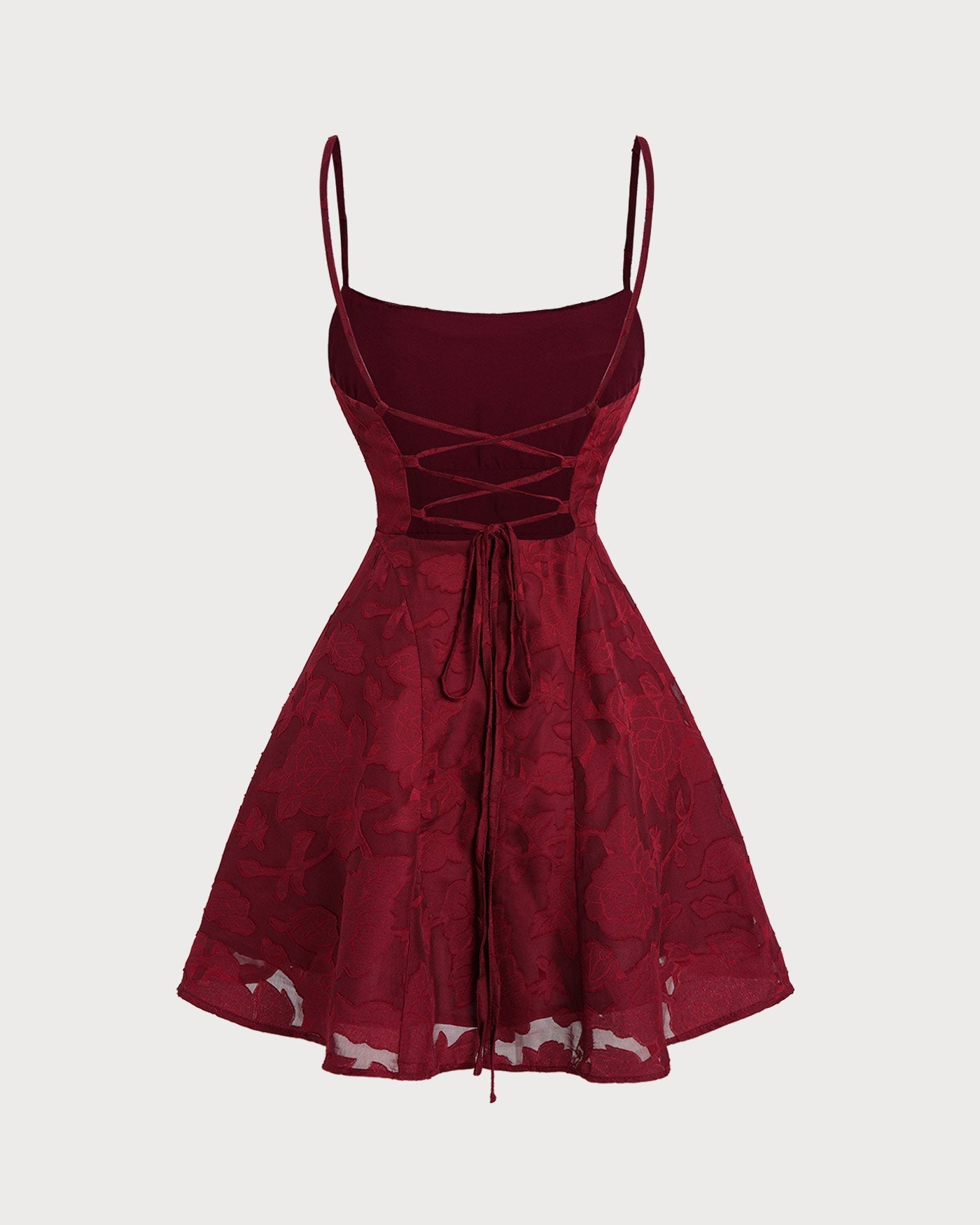 Greta | Floral Backless Spaghetti Strap Mini Dress