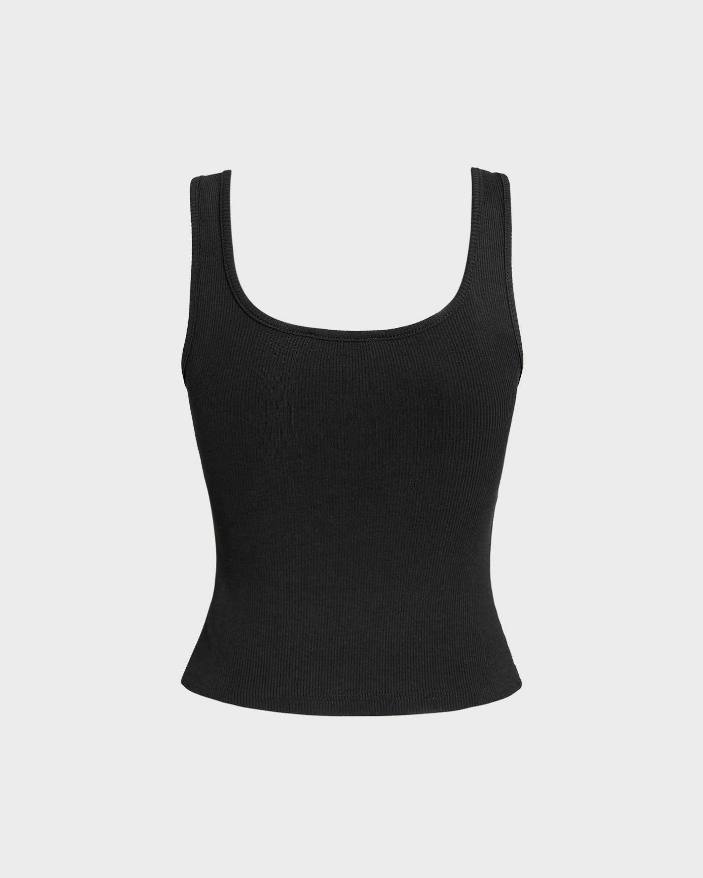Rosa | V-Neck Ribbed Knit Tank Top