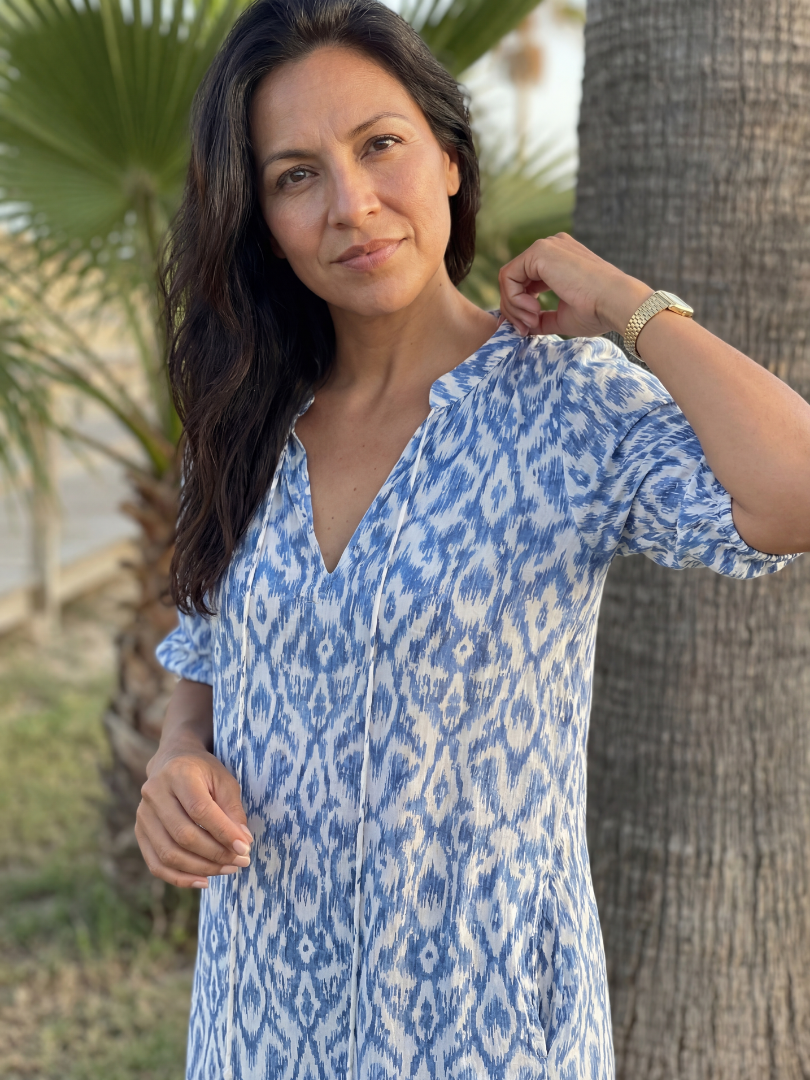 Elin | Breezy Coastal Midi Dress