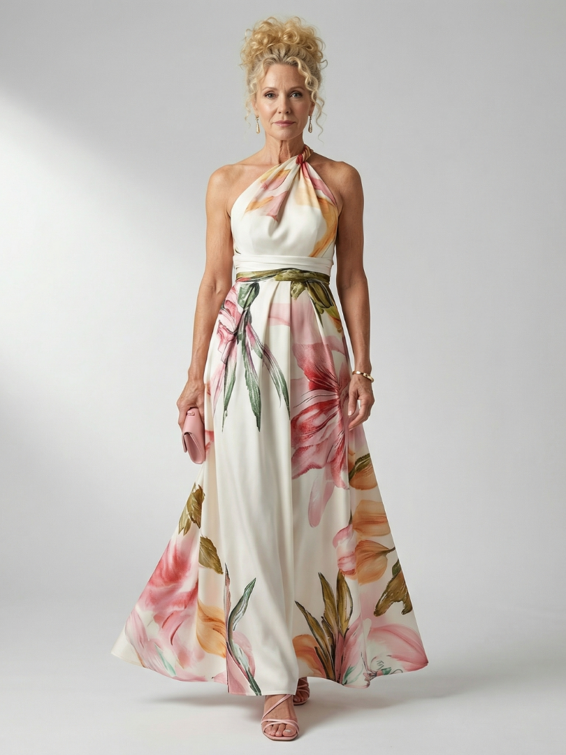 Paloma | Floral Print Maxi Dress