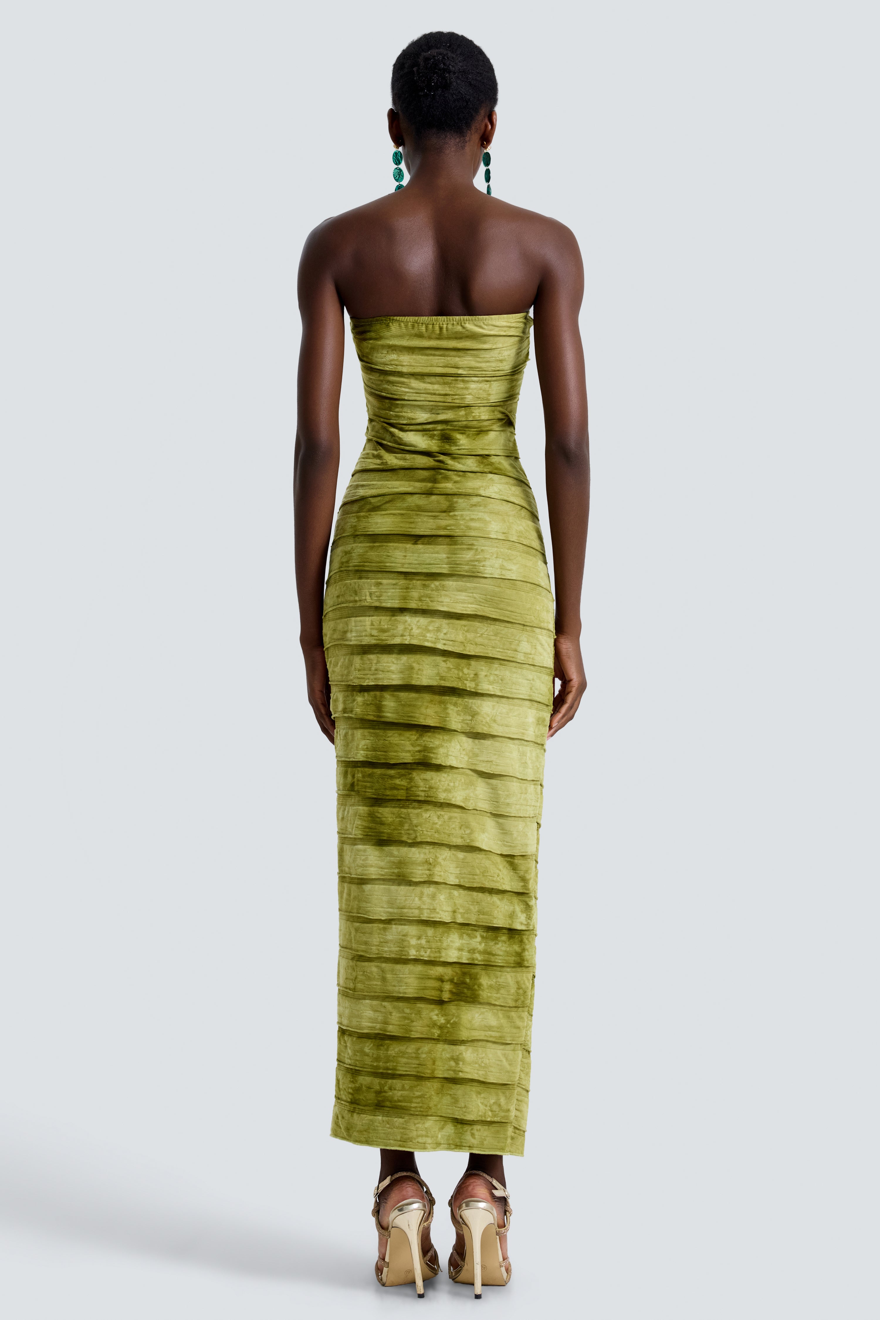 Vera | Tie Dye Off-Shoulder Sleeveless Maxi Dress
