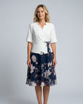 Josie | Soft Cotton-Blend Midi Dress