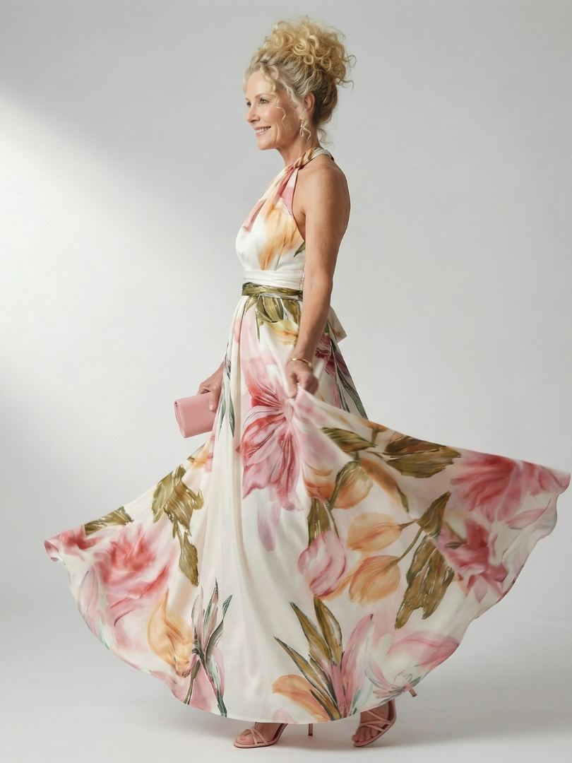 Paloma | Floral Print Maxi Dress