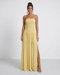 Zofia | Strapless A-Line Maxi Dress