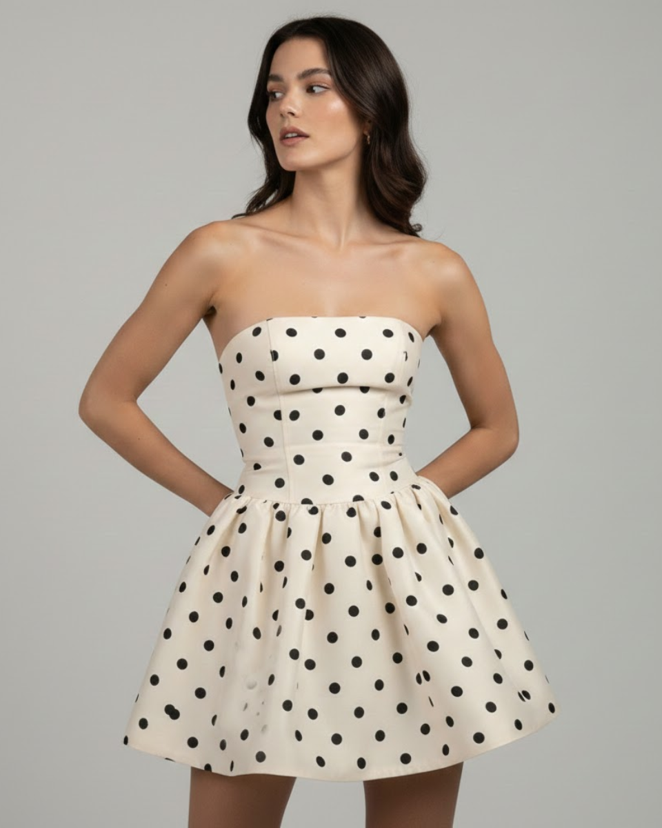 Alice | Polka Dot Mini Dress