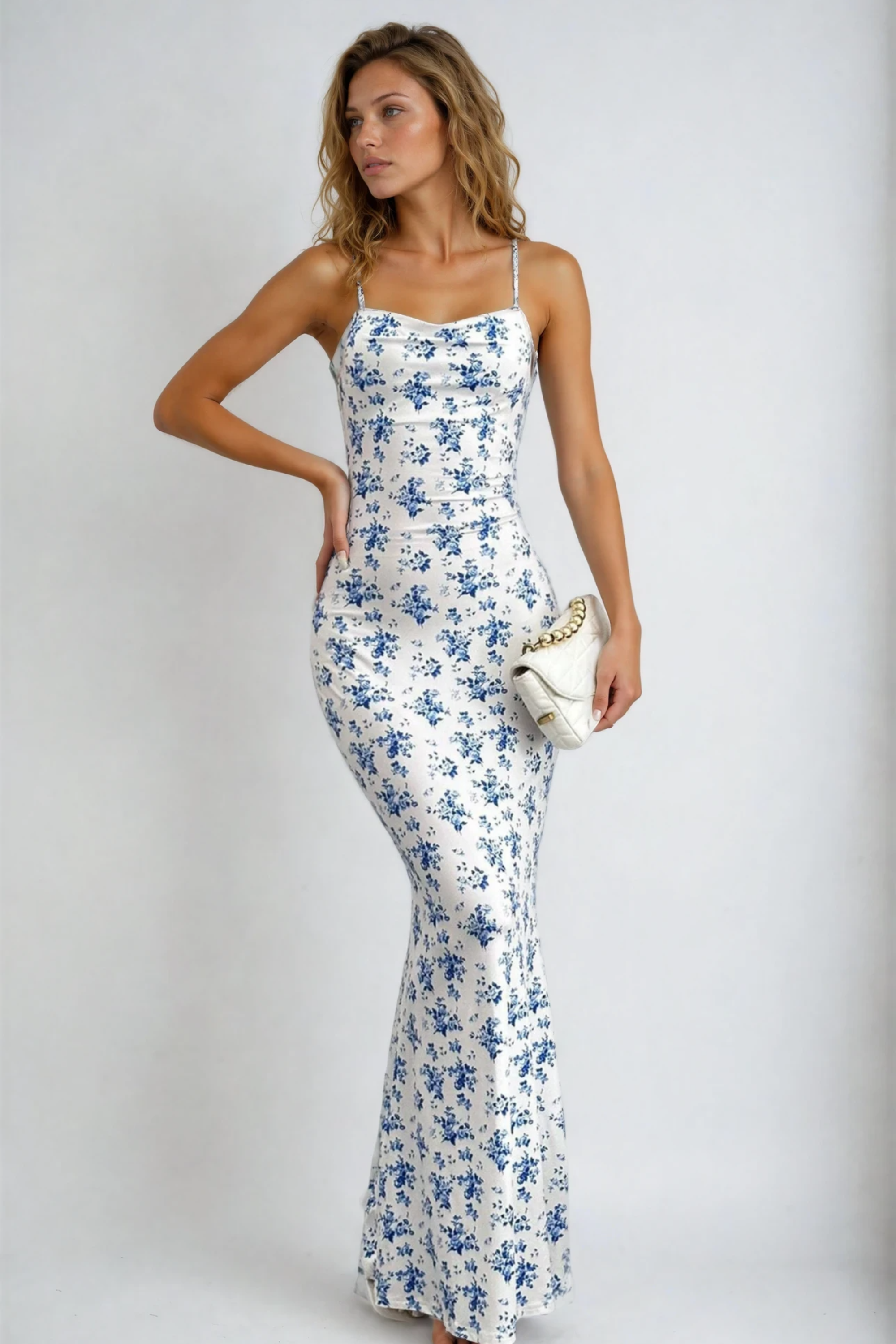 Selene | Fitted Maxi Dress
