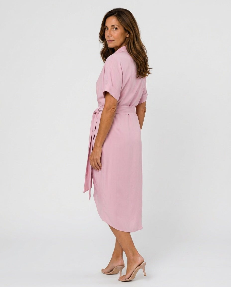 Selene | Relaxed Everyday Polyester Maxi Dress