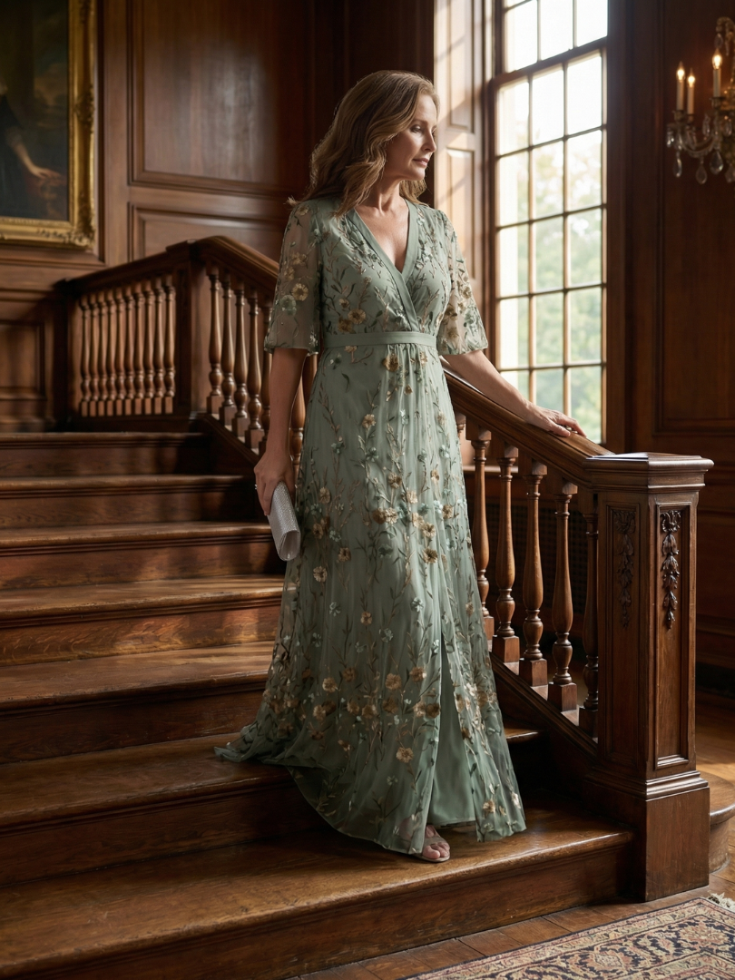 Selora | Halter Neck Floral Maxi Dress