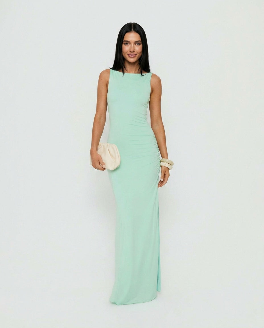 Kaidee | Ruched Maxi Dress