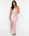 Ella | Off-Shoulder Ruched Maxi Dress