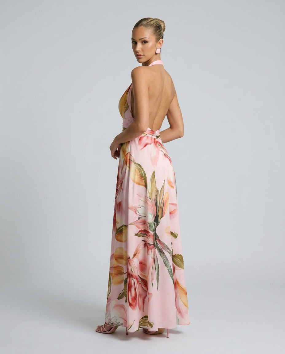 Paloma | Floral Print Maxi Dress