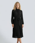 Celeste | Pleated Midi Dress