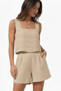 Aurora | Linen Two-Piece Set
