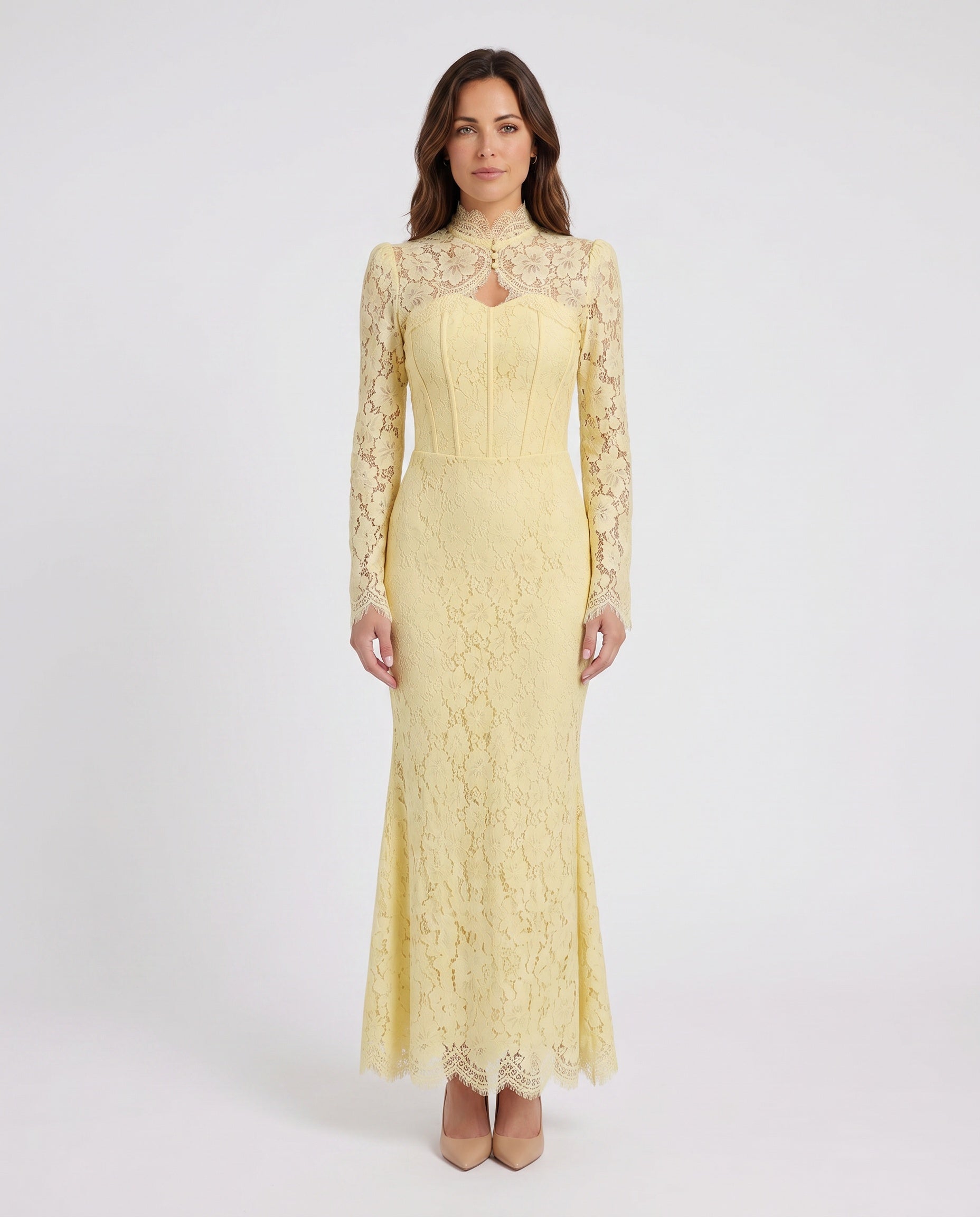 Kaia | Lace Mermaid Maxi Dress