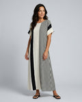 Beatriz | Striped Short Sleeve Maxi Dress