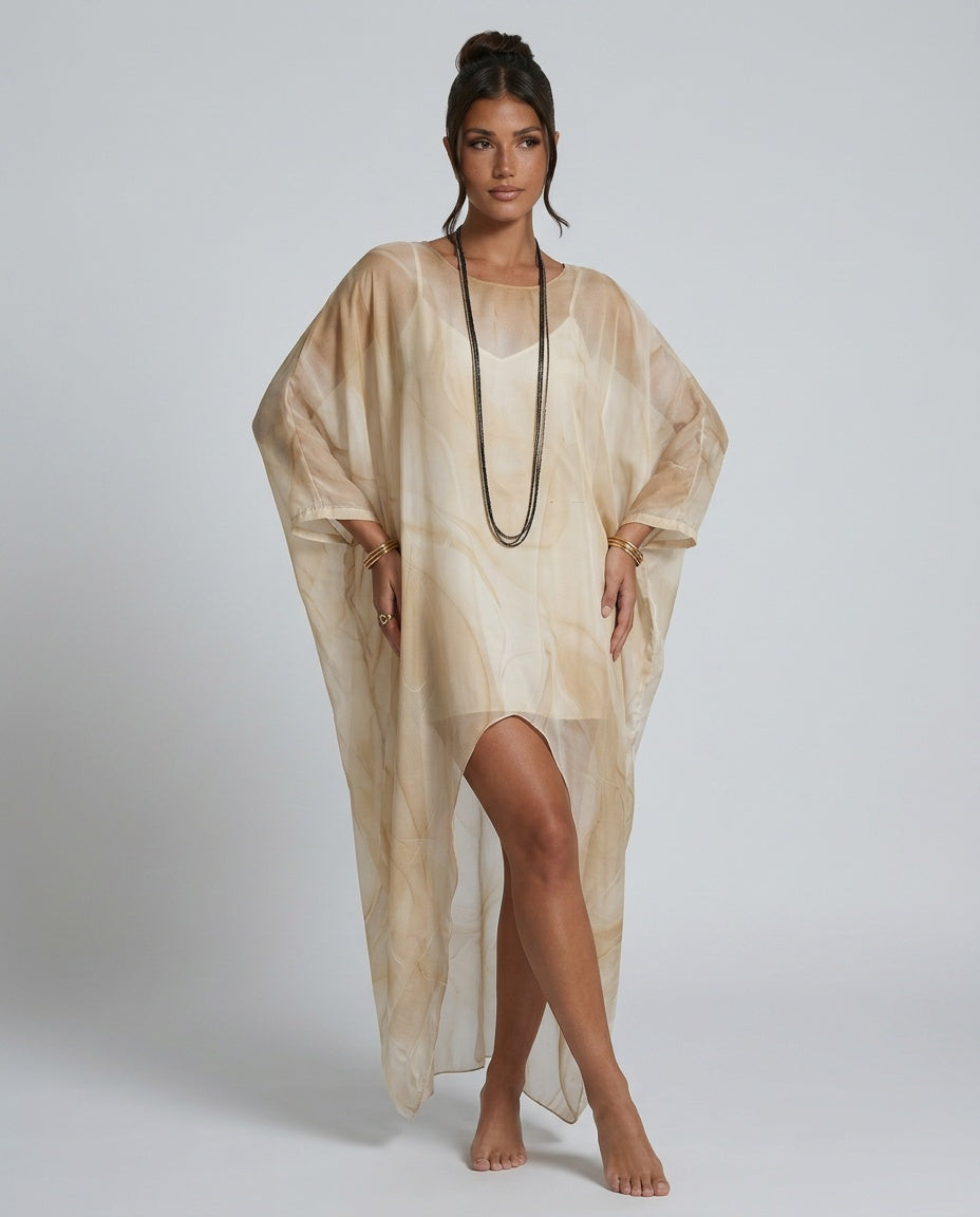 Lena | Tummy-Coverage Relaxed Maxi Dress