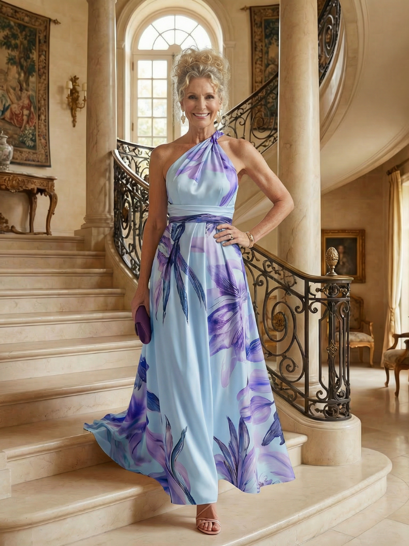Paloma | Floral Print Maxi Dress