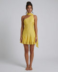 Juliette | One-Shoulder Sleeveless Mini Dress