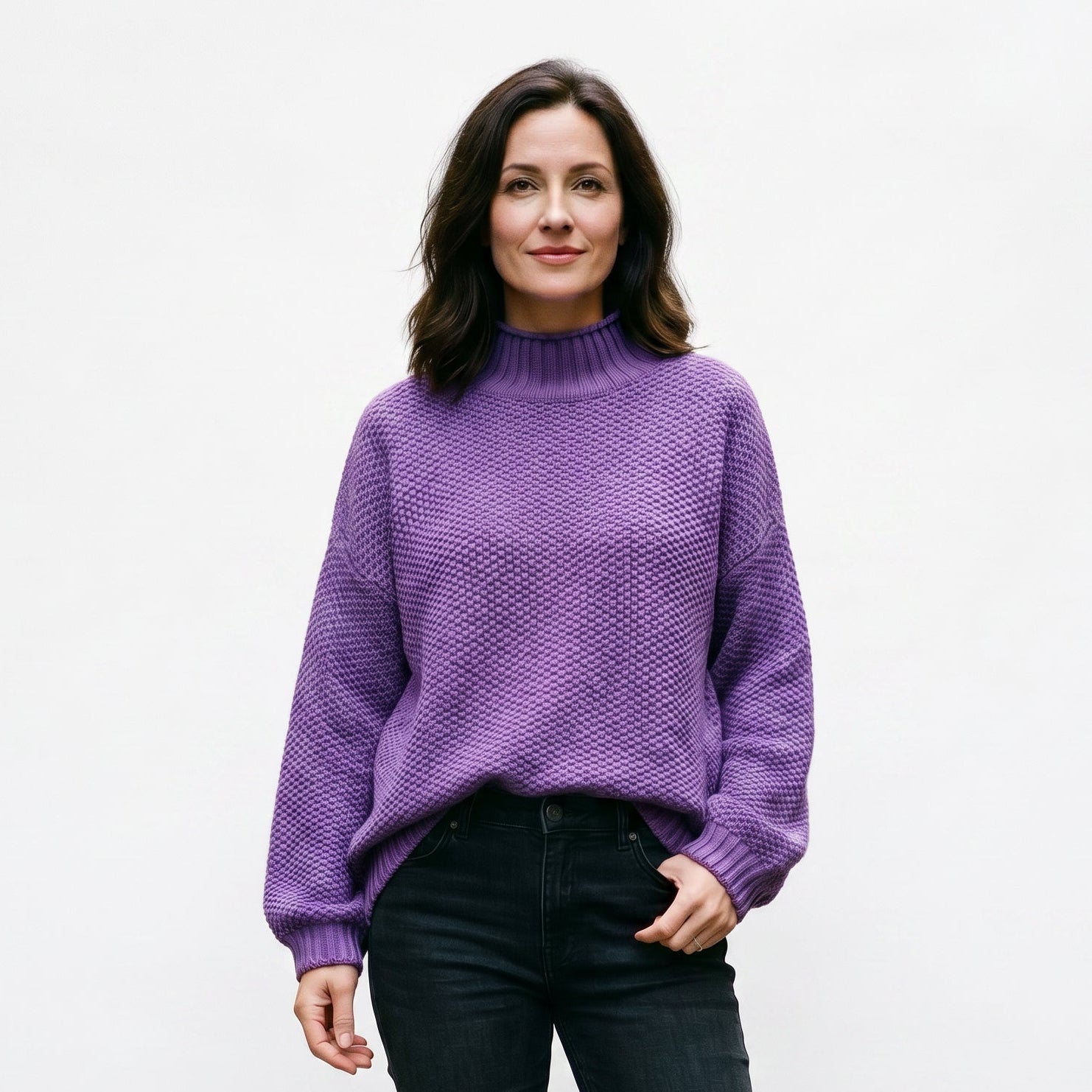 Odette | Relaxed Cozy Knit Sweater Top
