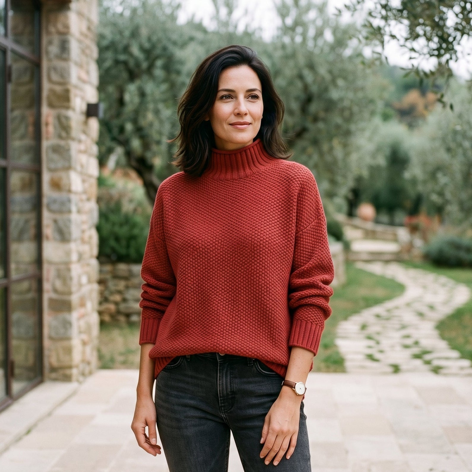 Odette | Relaxed Cozy Knit Sweater Top